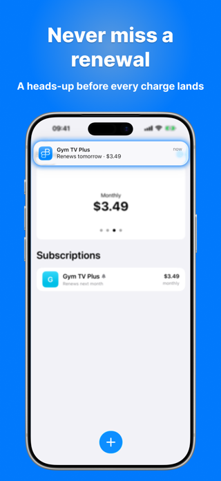 ByeBuy - Subscription Tracker Screenshot 3 of 5