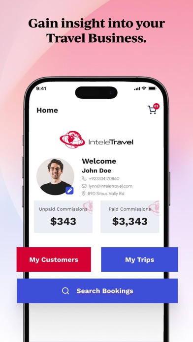 IntelePro Mobile App Screenshot