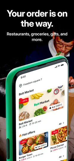 Bolt Food iPhone Ekran Görüntüsü 1