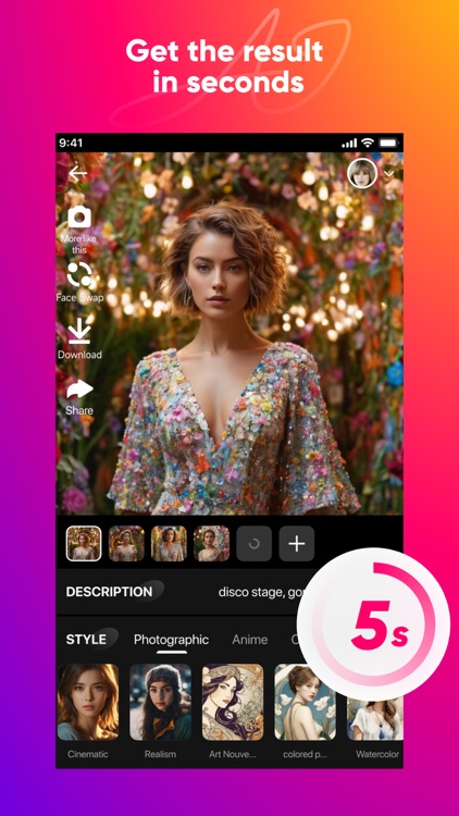 iGen: AI Photo Generator screenshot-5