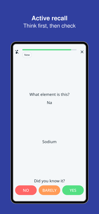 Chemical Elements Practice Screenshot 3 of 8