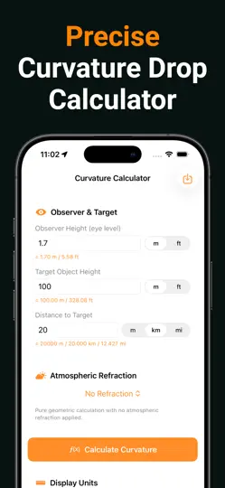 Captura de pantalla de Curvature en iPhone 2