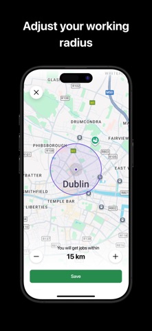 LadyCab: Driver App iPhone screenshot