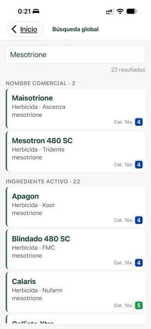 ACA Vademécum screenshot 2