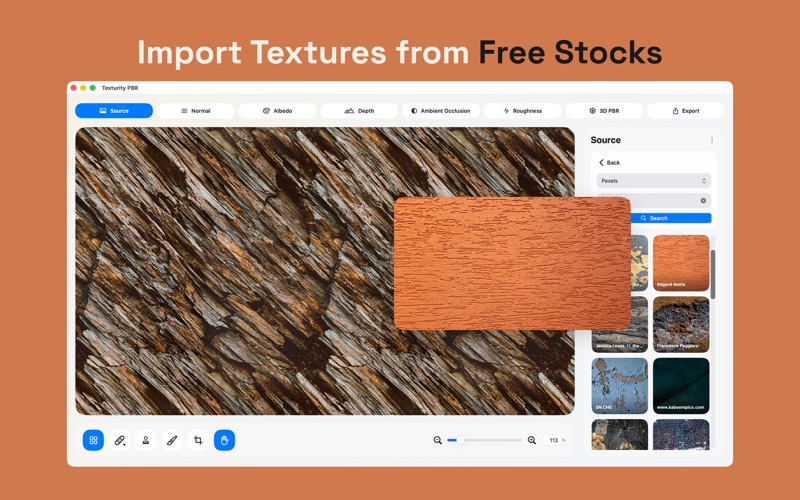 Texturity PBR: AI 3D Materials screenshot