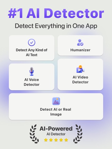 DetectAI: AI Content Detector iPad screenshot