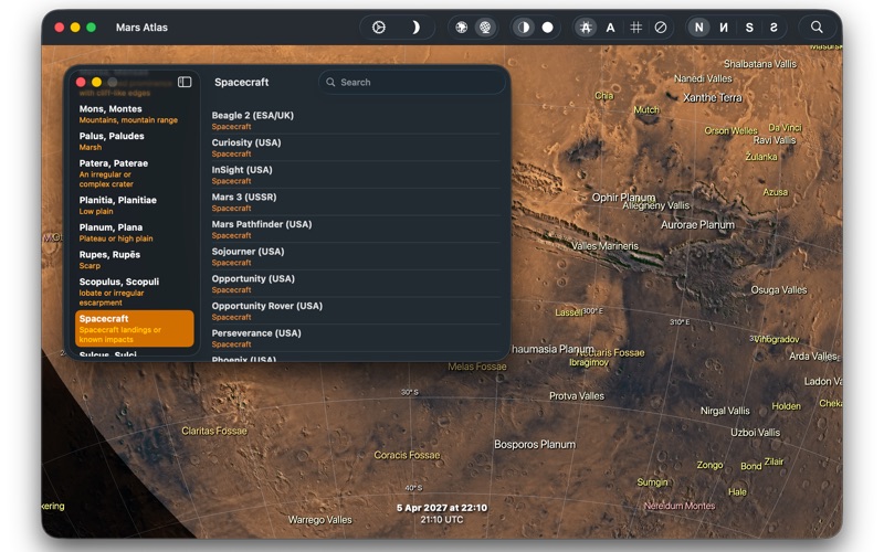Mars Atlas screenshot
