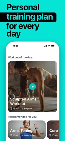 Home Workout Planner, Tracker Screenshot 5 of 7