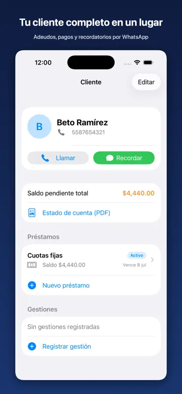 Cobranza Pro screenshot 6 of 10