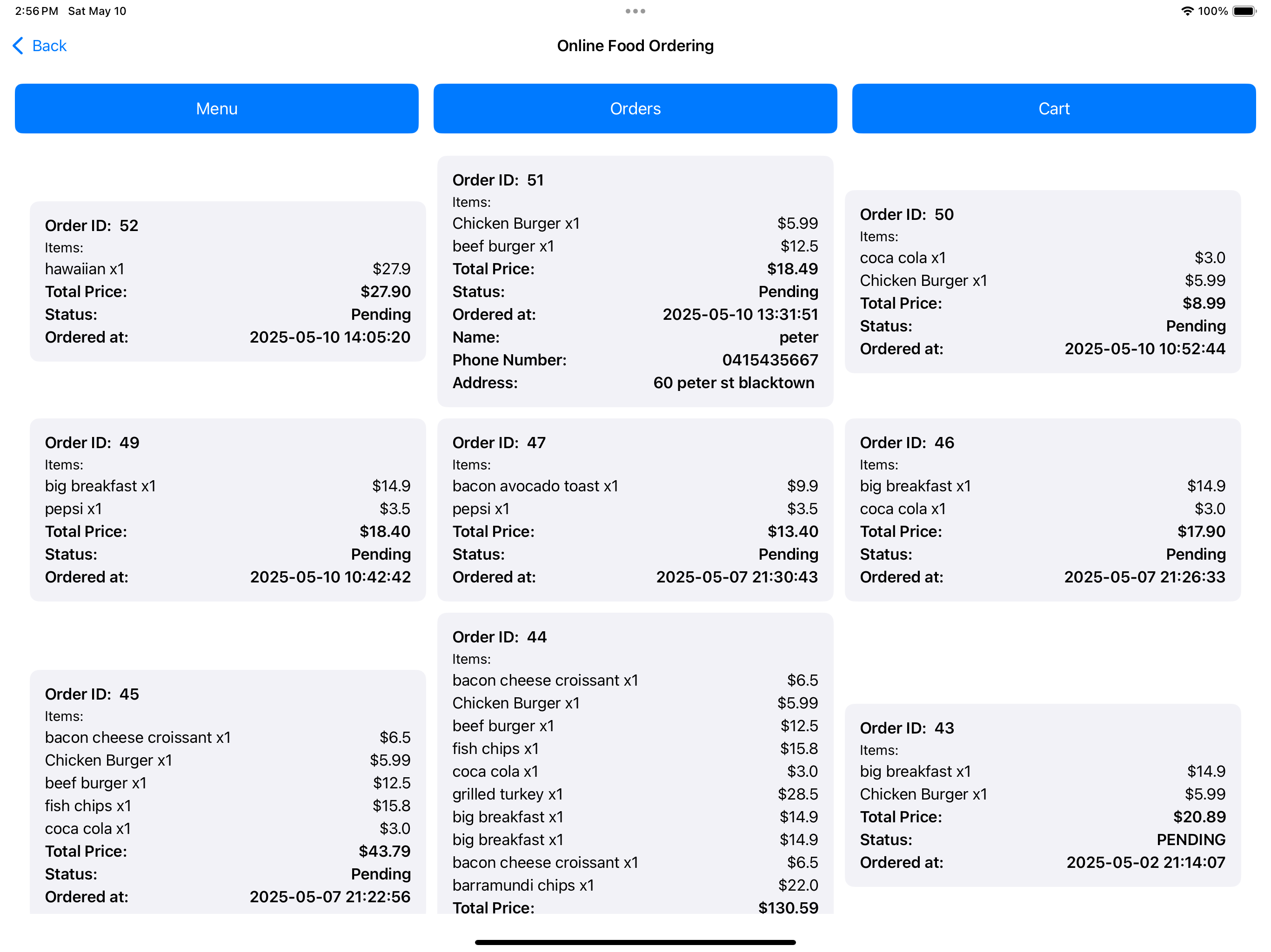 onlinefoodordering screenshot 11