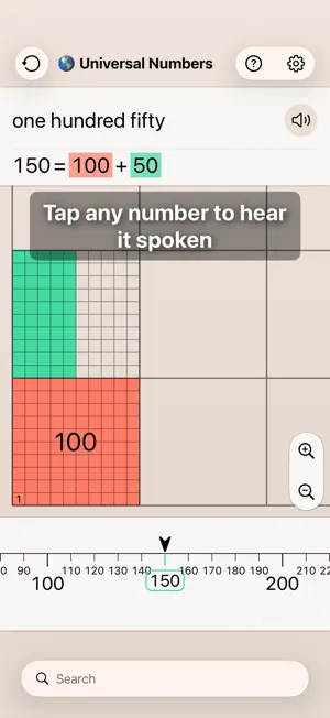 Universal Numbers: Count to 1M screenshot 2