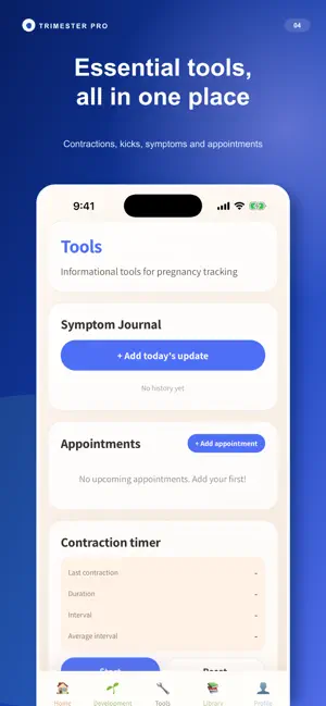 Trimester Pro: Pregnancy App screenshot 4
