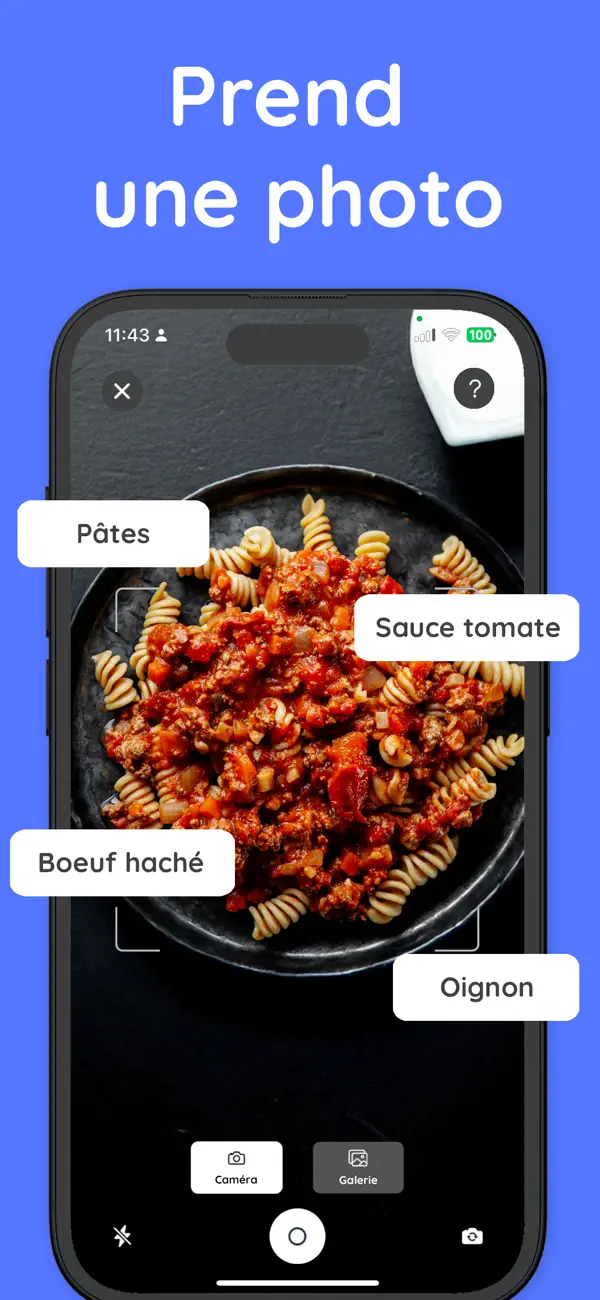 Screenshot #2 pour CalTrack: Compteur de calorie