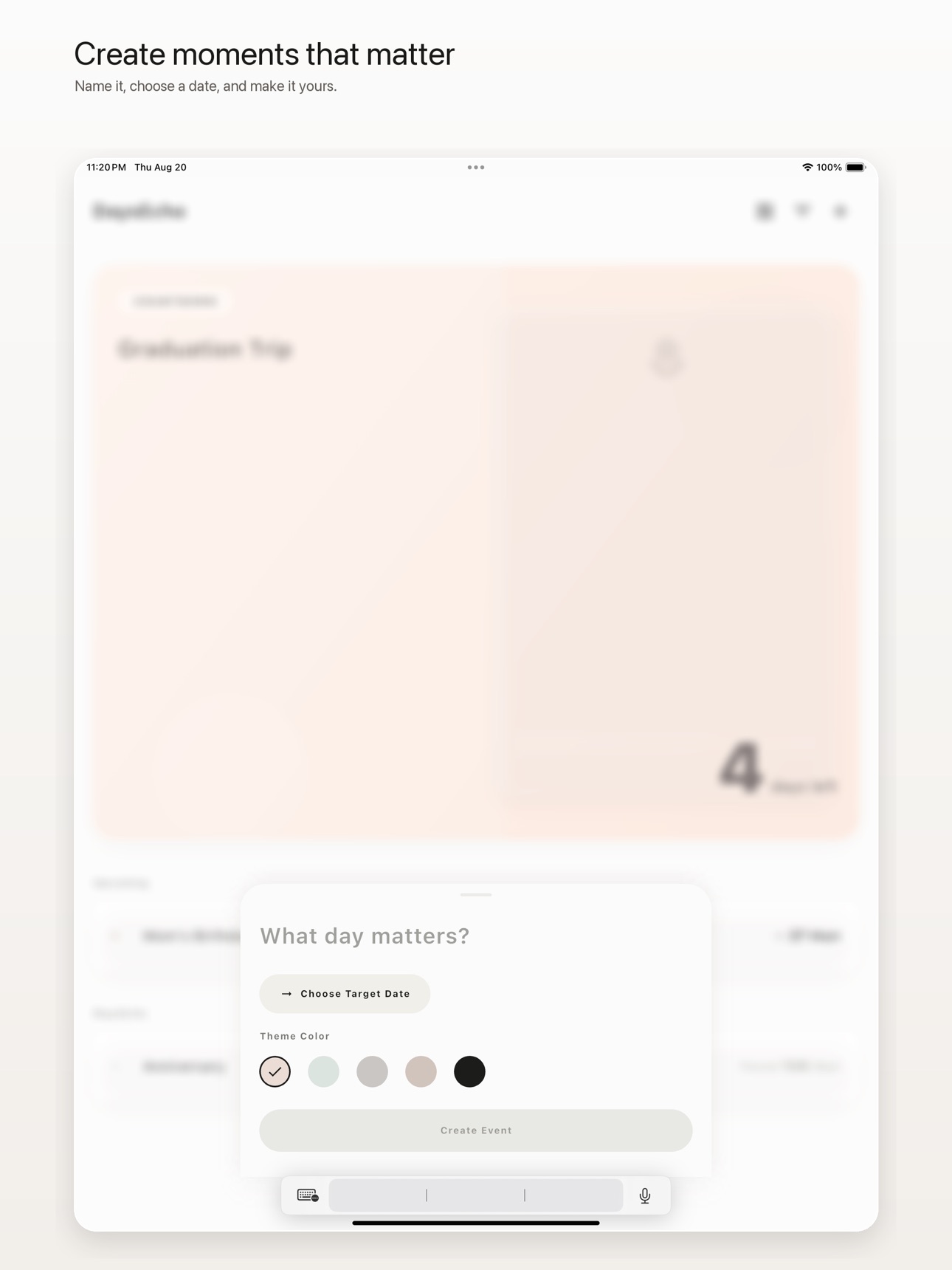 Screenshot 10 of DaysEcho Countdown Widgets