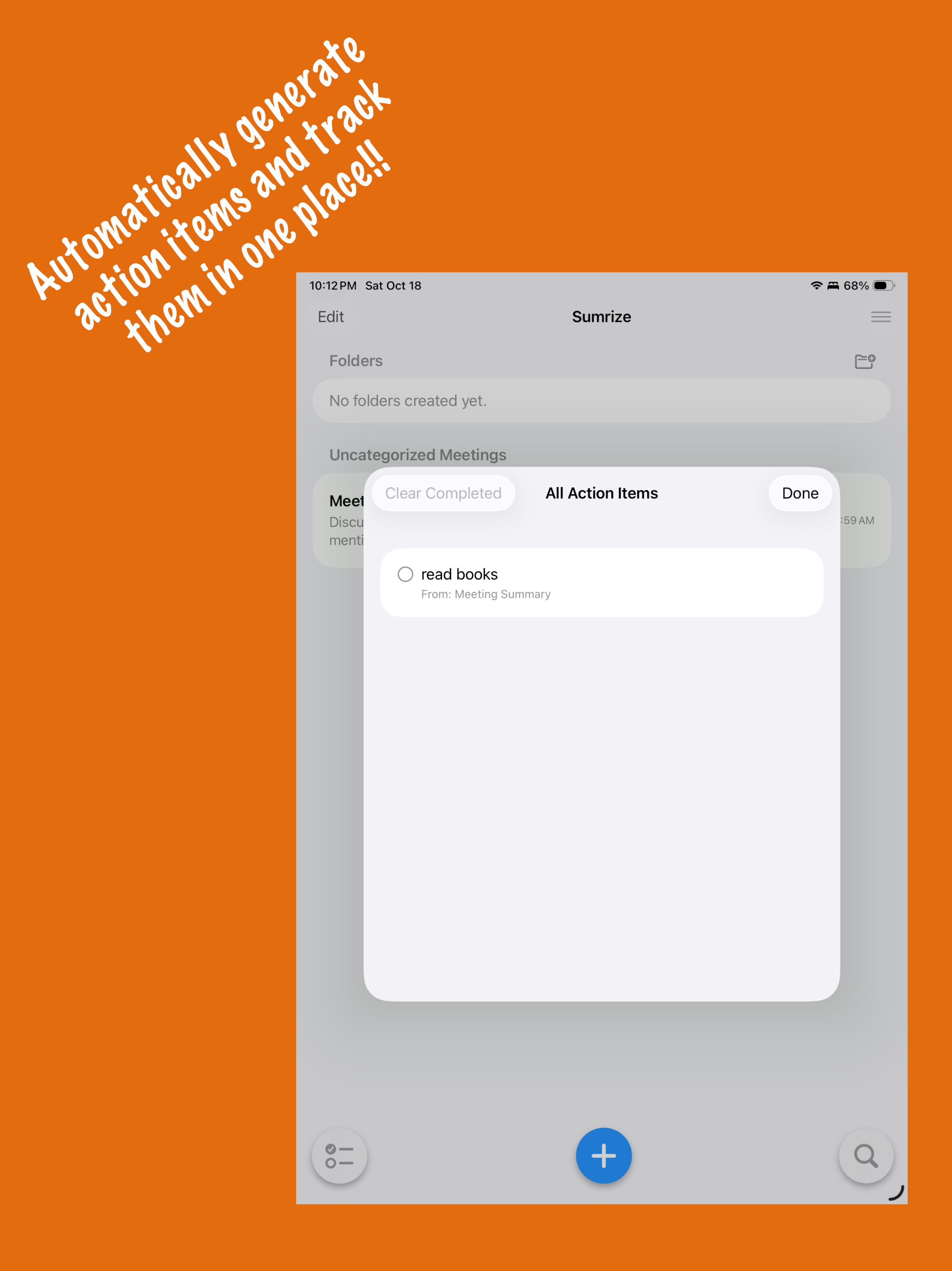 Sumrize: Meeting Notes & ToDos screenshot 5