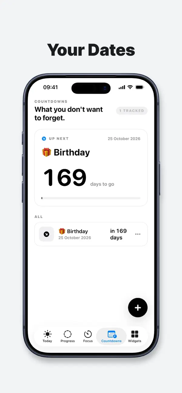 Screenshot #3 pour Focus Timer: WhatsLeft
