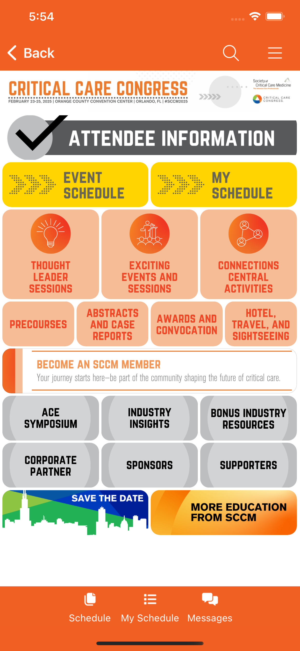 SCCM Events