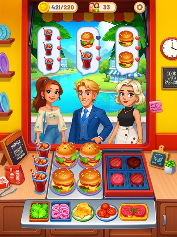Cooking Drive: Food Truck Game iPad screenshot