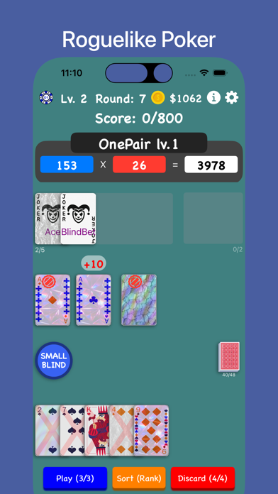 小丑牌 - JokerPoker screenshot