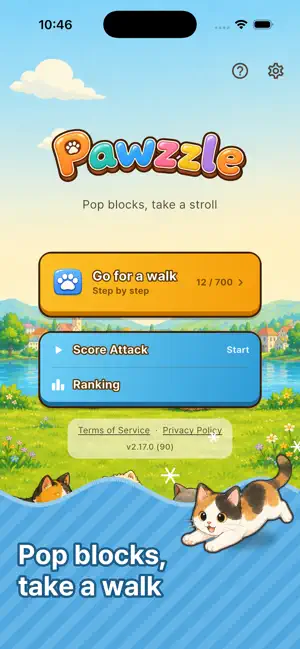 Pawzzle: Cute Pet Block Puzzle screenshot 1