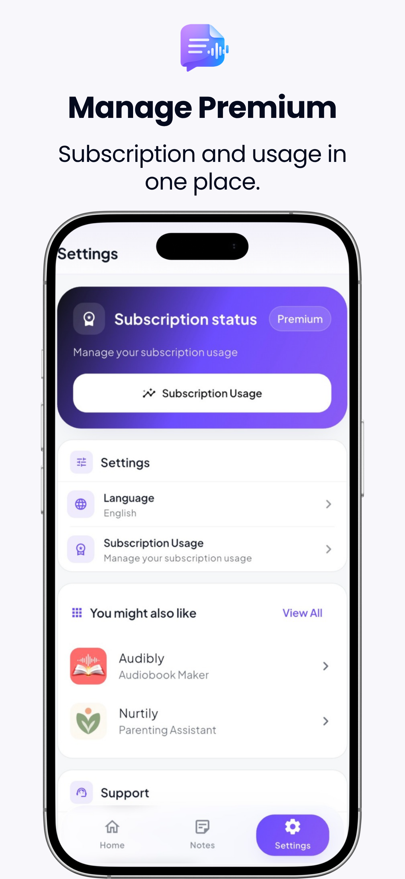 Notivo: Voice Notes & AI