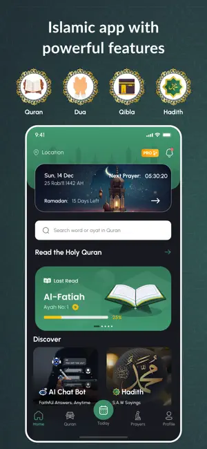 Quran Learning: AI Recitation screenshot 1