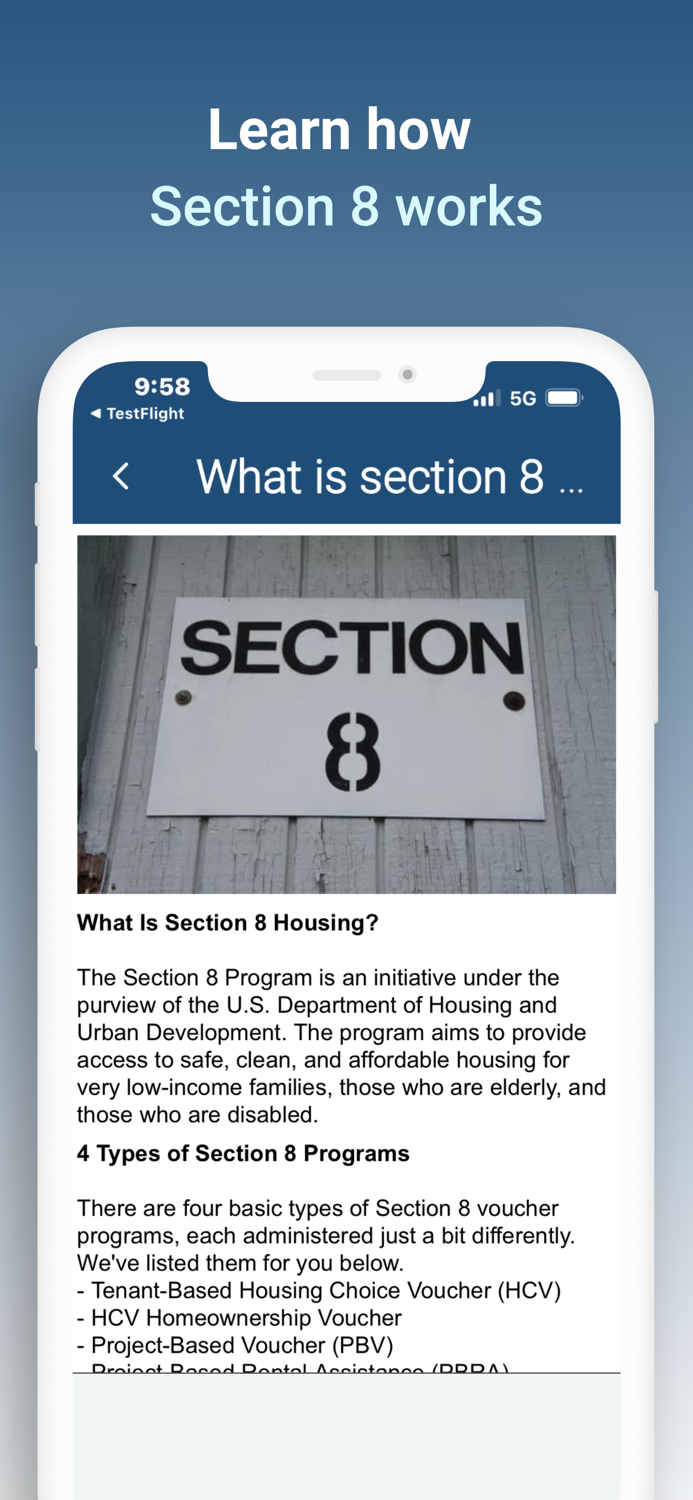 Section 8 Housing Guidelines