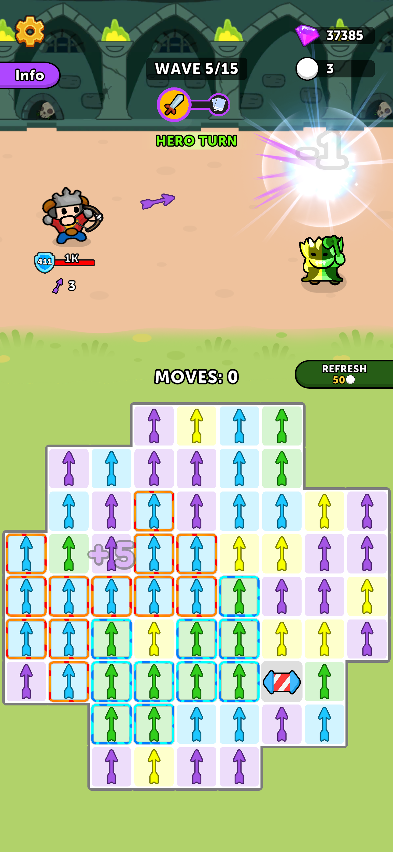 Arrow Hero : Idle RPG screenshot 3