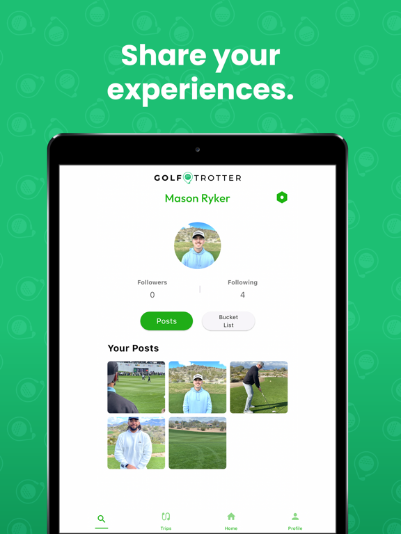 Golf Trotter iPad screenshot 8 - Travel app