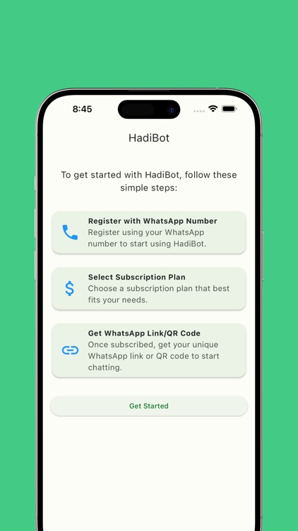 HadiBot: Appointment Scheduler