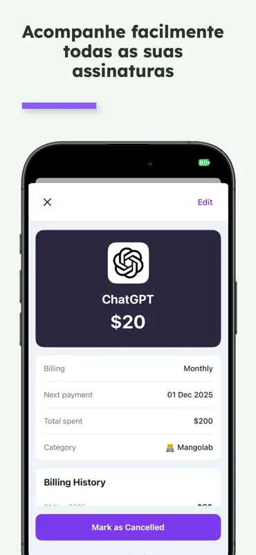 NomadWallet: Gastos de Viagem screenshot 6 of 8