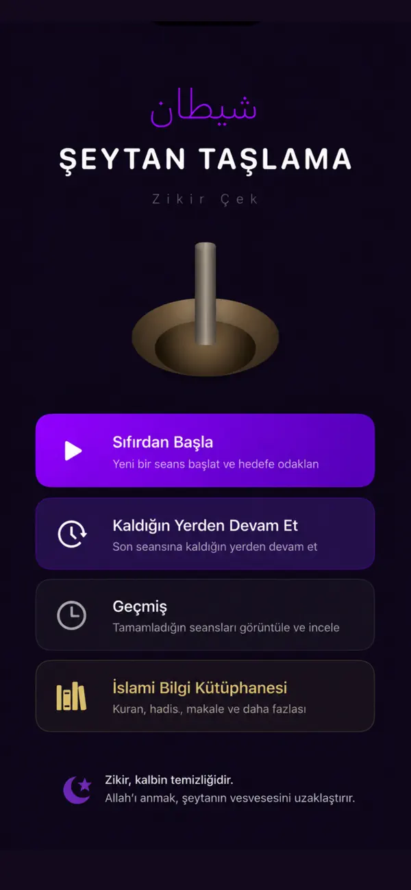 Screenshot #1 pour Şeytan Taşlama ve Zikir Çekme