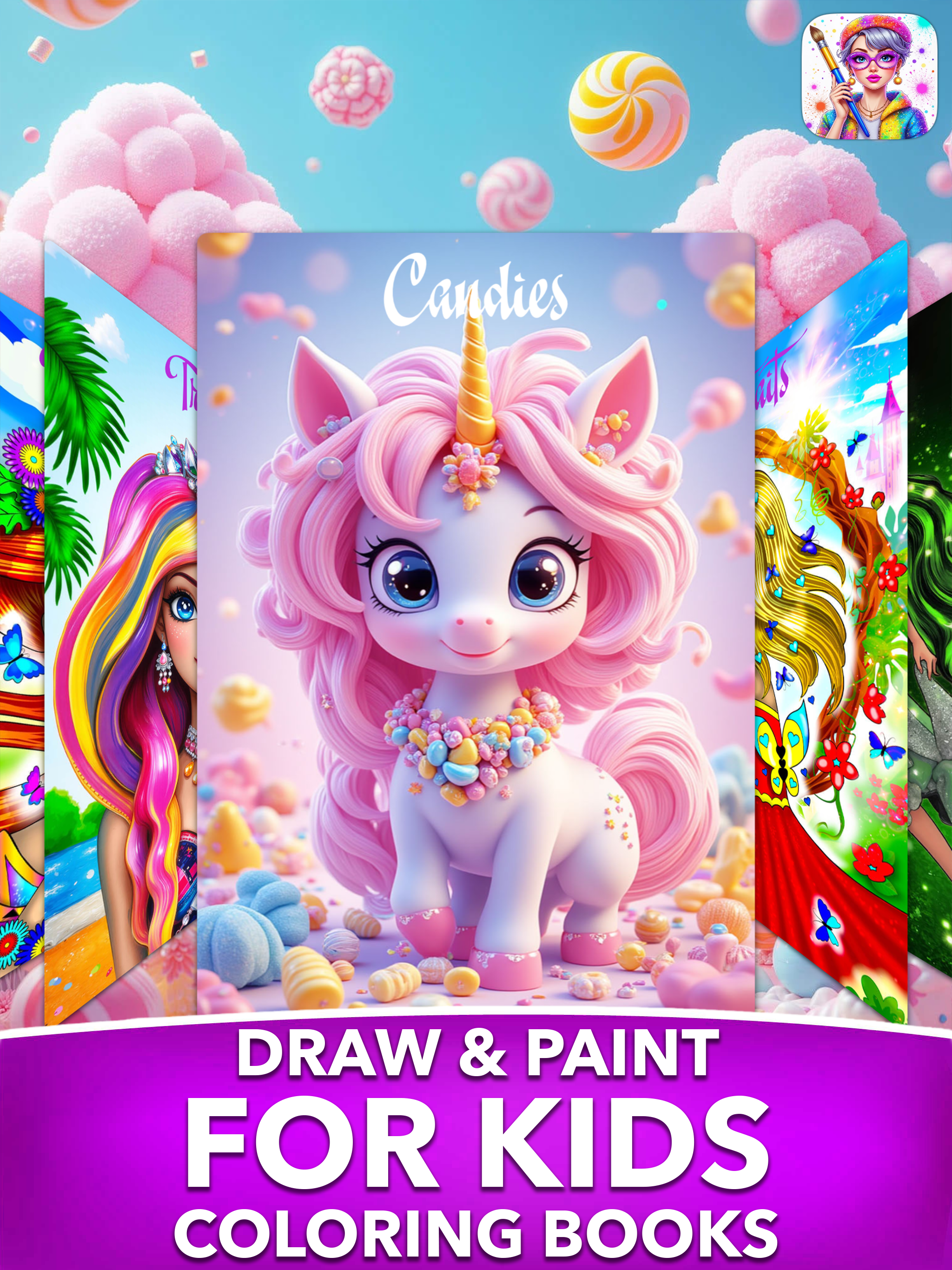 PONY Coloring Pages for Girls screenshot 11