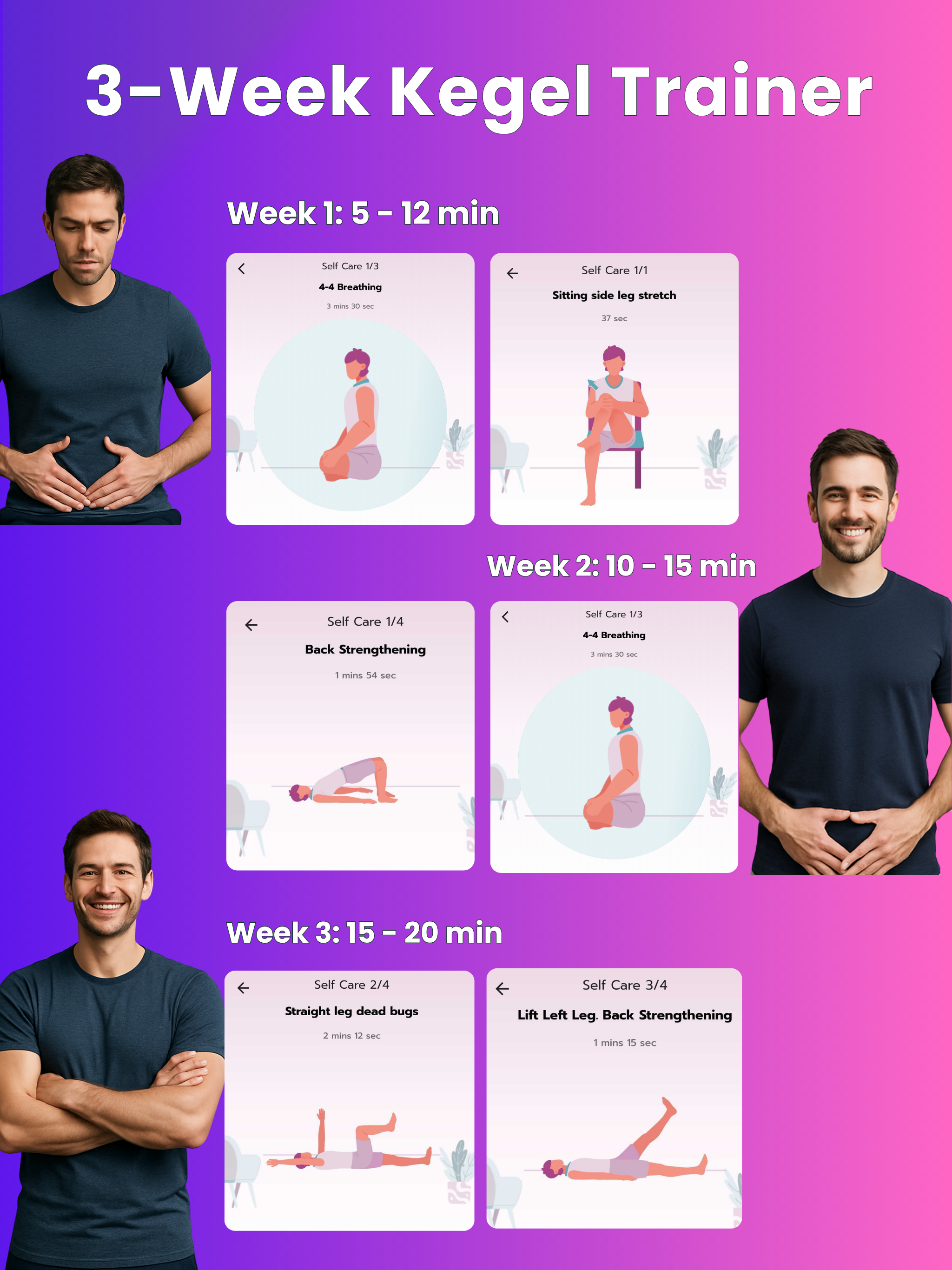 Kegel Exercises for Men Daily screenshot 10