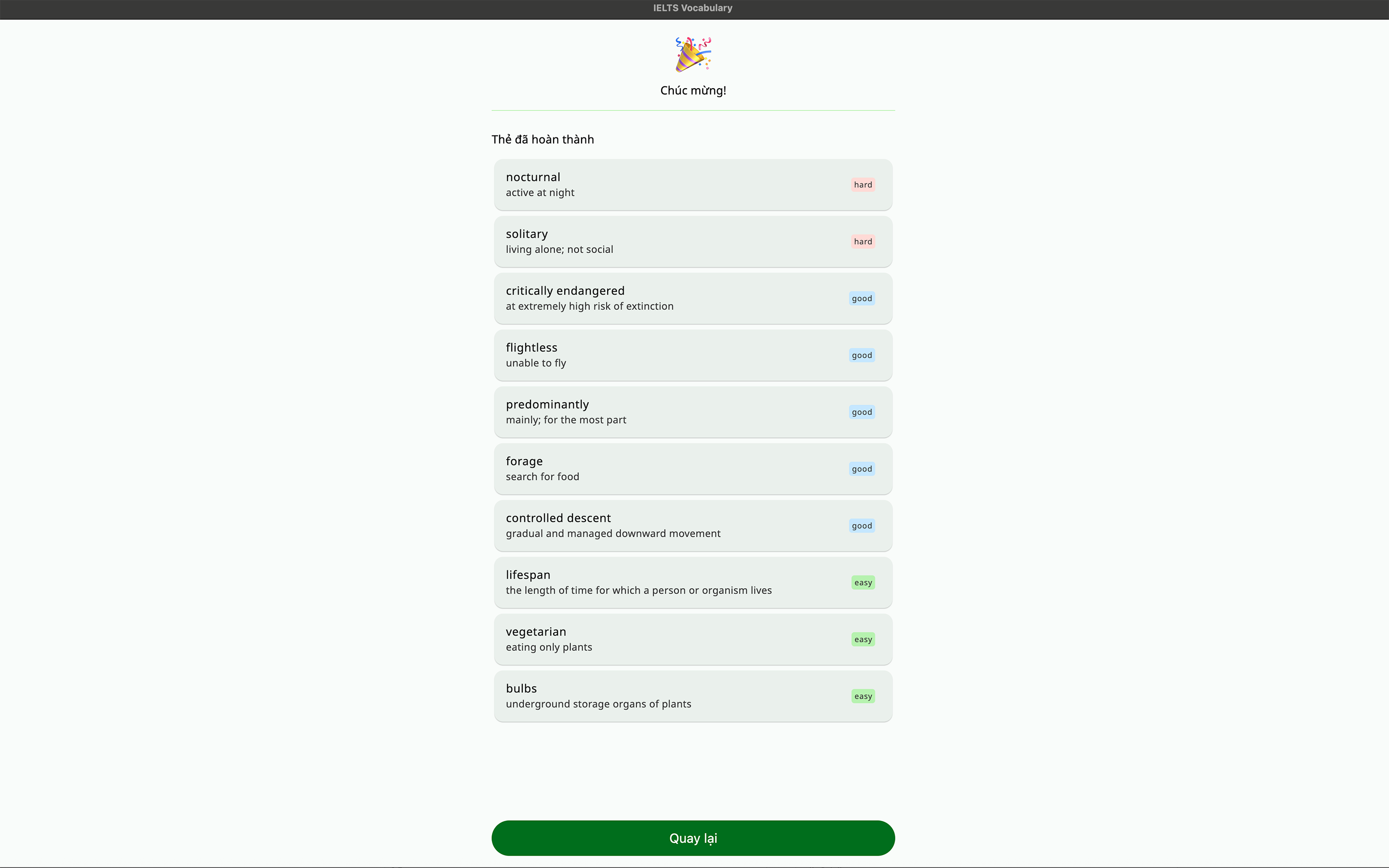IELTS Vocabulary 2026 screenshot 12