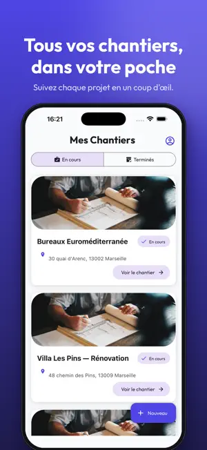 ViZit - Supervision Chantiers screenshot 1
