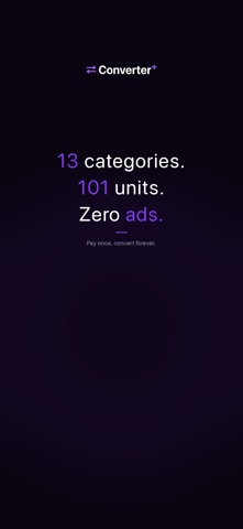 Converter+ Unit Converter screenshot