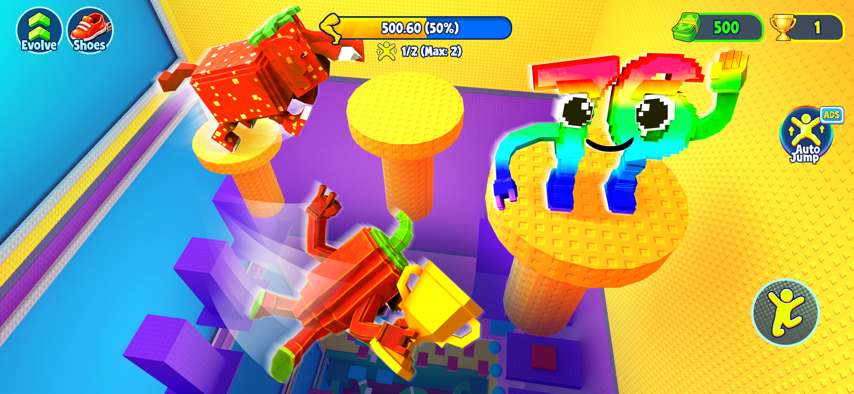 Animal Climb Up: Tower Jump