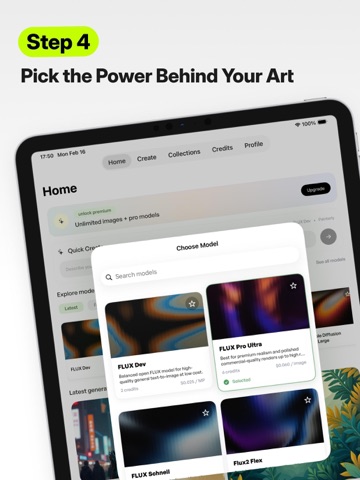 AI Art Generator - Pixa iPad screenshot