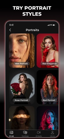 FaceAI - AI Photo & Video Gen iPhone screenshot