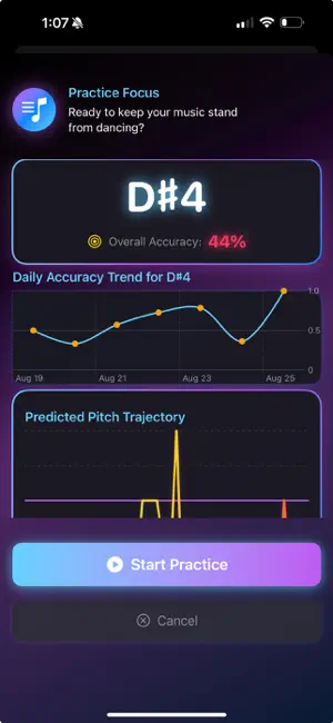 Legato Lens - Tuner & Pitch screenshot 4