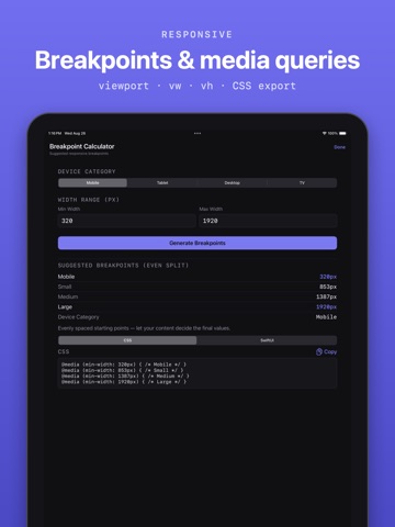 PixelKit: Design & Dev Tools iPad screenshot 7