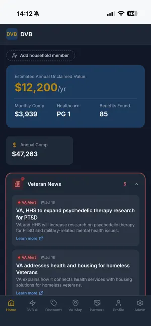 Disabled Vet Benefits screenshot 3
