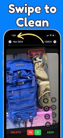 Photo Cleaner Swipe to Delete screenshot
