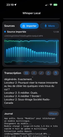 Whisper Local Screenshot 3 of 5