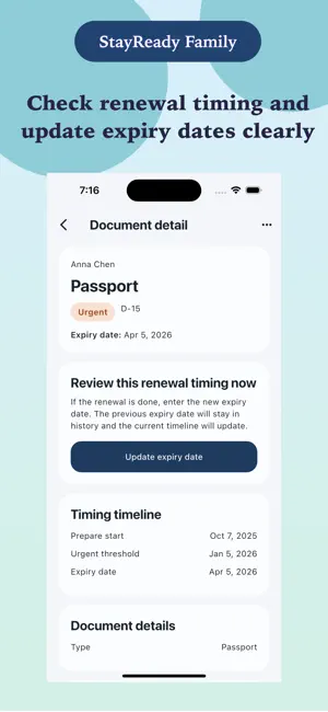 Document Expiration -StayReady screenshot 4
