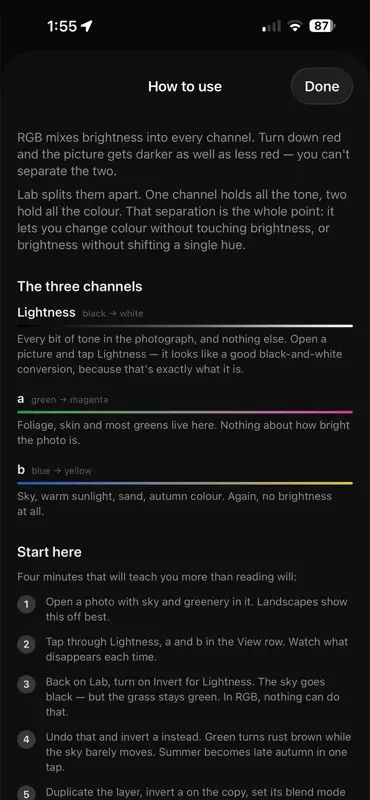 Lab Channels screenshot 4 of 4