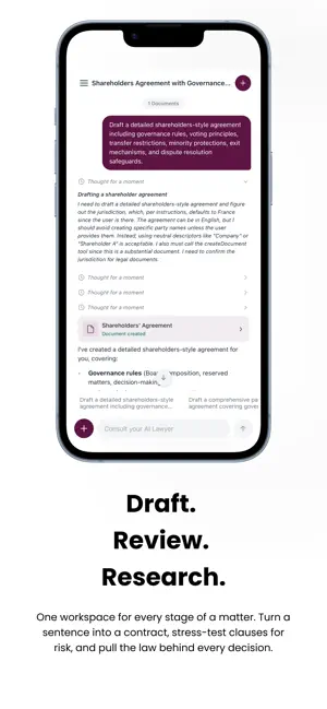 HAQQ Legal AI screenshot 2