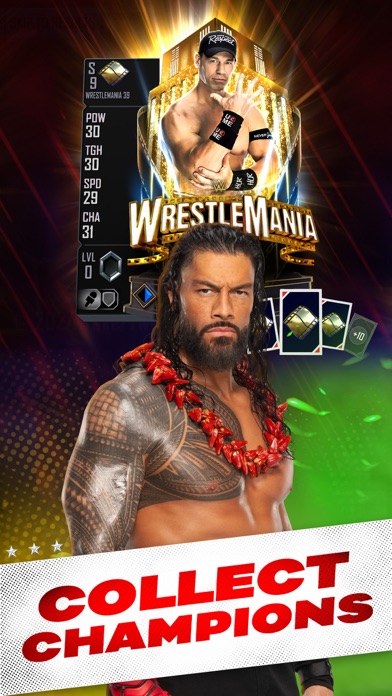 WWE SuperCard - Wrestling Game Screenshot 3 - AppWisp.com WWE SuperCard - Wrestling Game Screenshot 3 - AppWisp.com