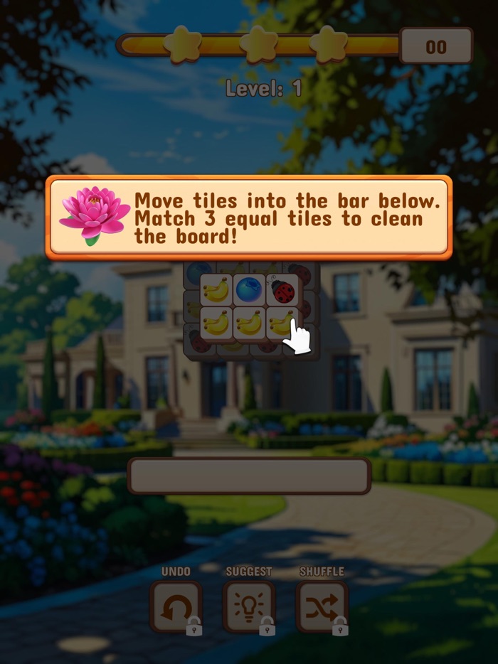 Lillys Garden Match 3 Tiles